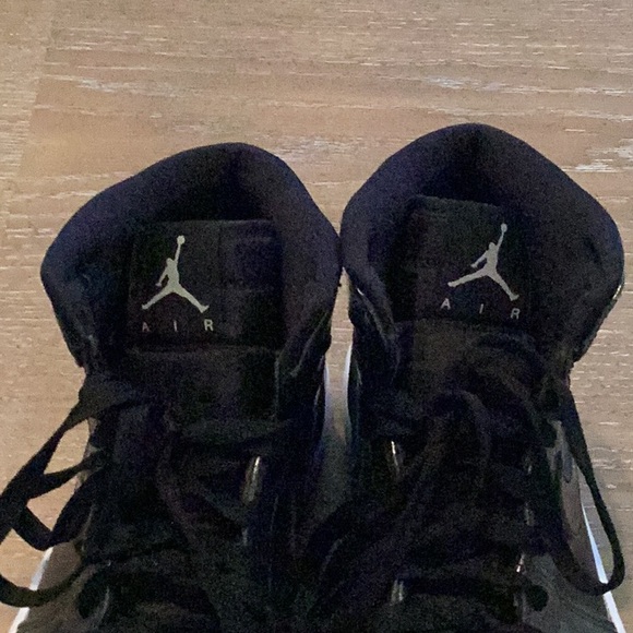 Jordan 1 Retro Black Patent High Tops Size 8.5 - Picture 12 of 13